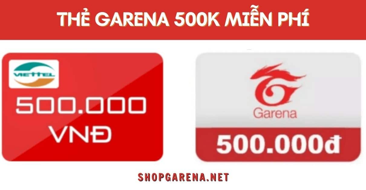 THE GARENA 500K